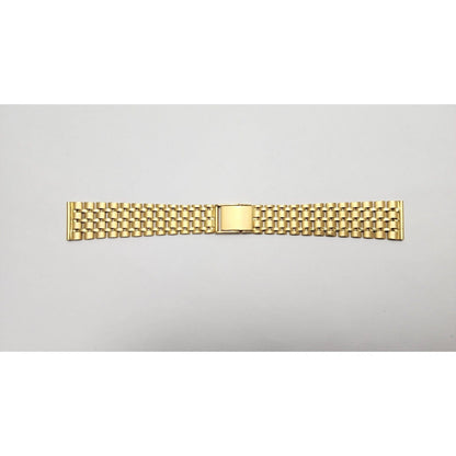 18K Yellow Gold Jubilee Style Watch Bracelet