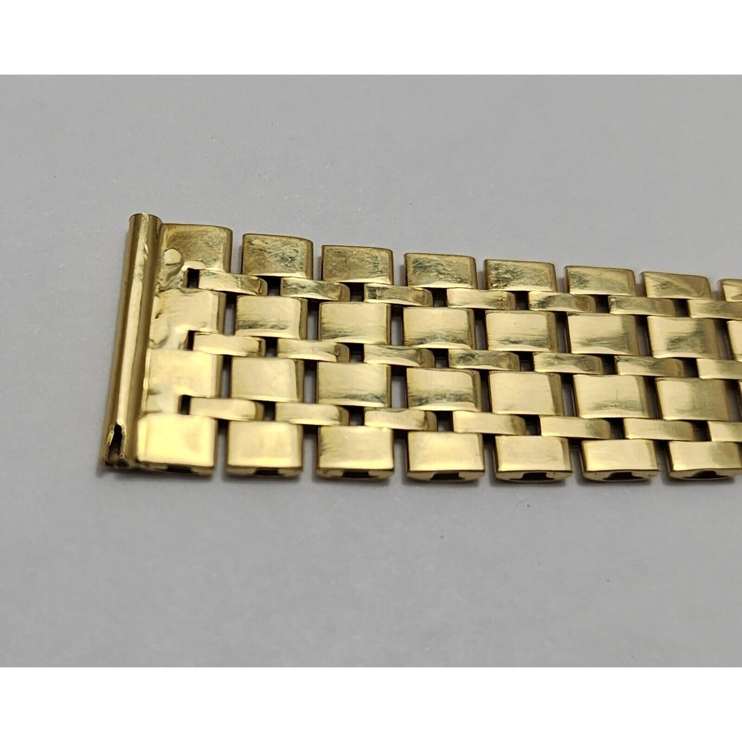 18K Yellow Gold Jubilee Style Watch Bracelet