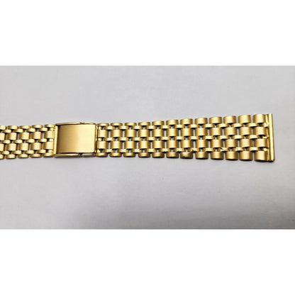 18K Yellow Gold Jubilee Style Watch Bracelet