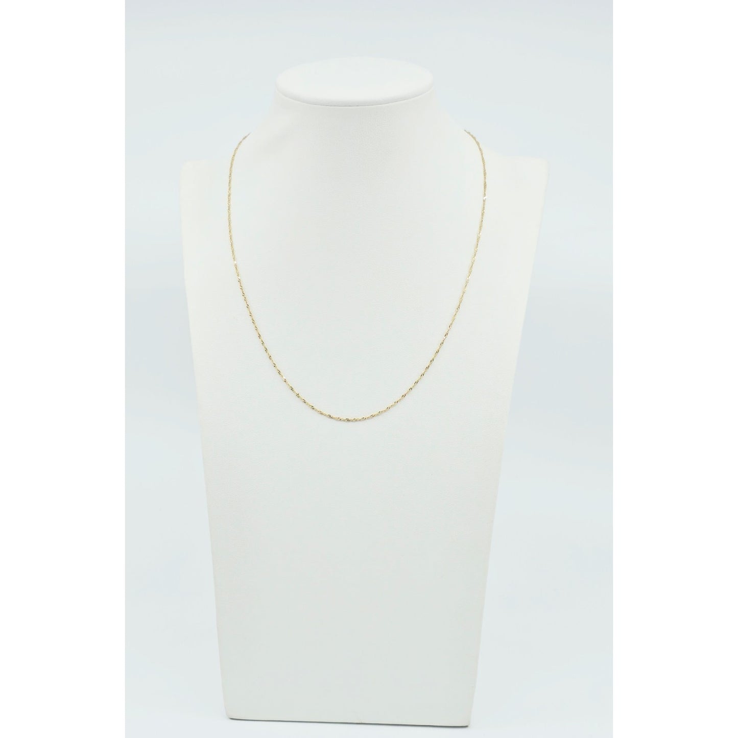 14K Yellow Gold Singapore Link Chain