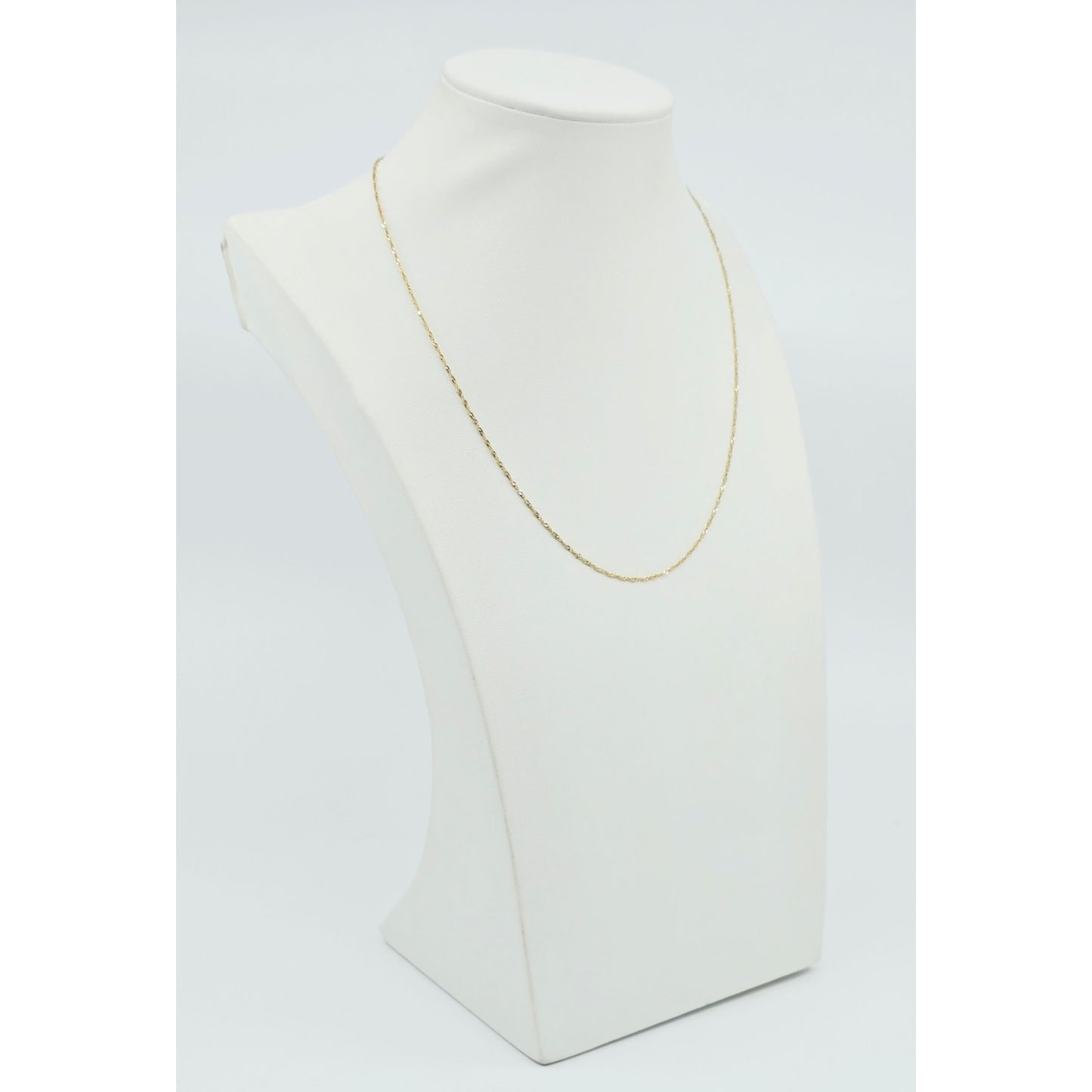14K Yellow Gold Singapore Link Chain
