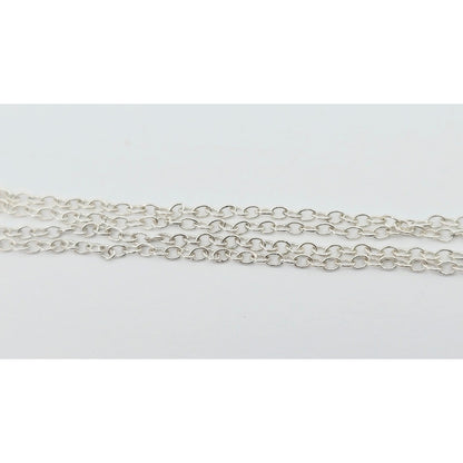 Solid 925 Sterling Silver Egyptian Scarab Cable Link Chain Necklace