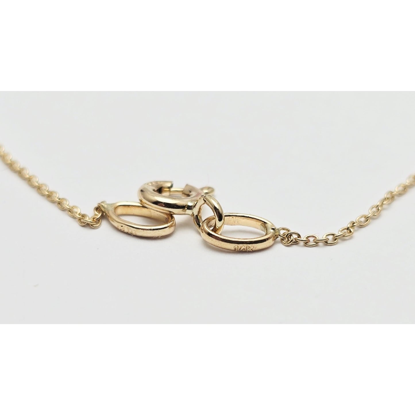 14K Yellow Gold Bar & Link Chain Bracelet
