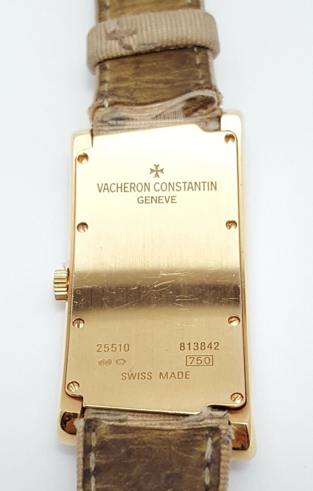 Vacheron Constantin 1972 Series Diamond 18K Rose Gold Ladies Watch 25510