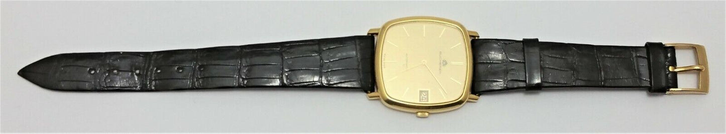 Bucherer 18K Yellow Gold Ref 2110 Chopard & Cie Cal. 2-67 3 Adj 25 Jewels Watch