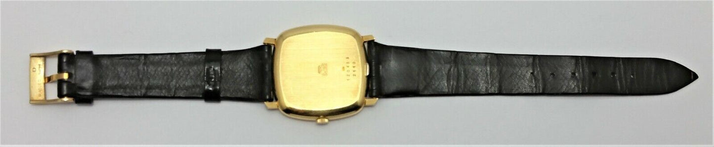 Bucherer 18K Yellow Gold Ref 2110 Chopard & Cie Cal. 2-67 3 Adj 25 Jewels Watch