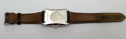 Gevril Avenue of Americas Limited Edition Automatic Swiss Leatherband Wristwatch