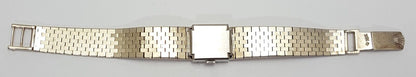 Vintage Rolex 18k White Gold Bracelet Precision Diamond Bezel 3408 Calibre 1300